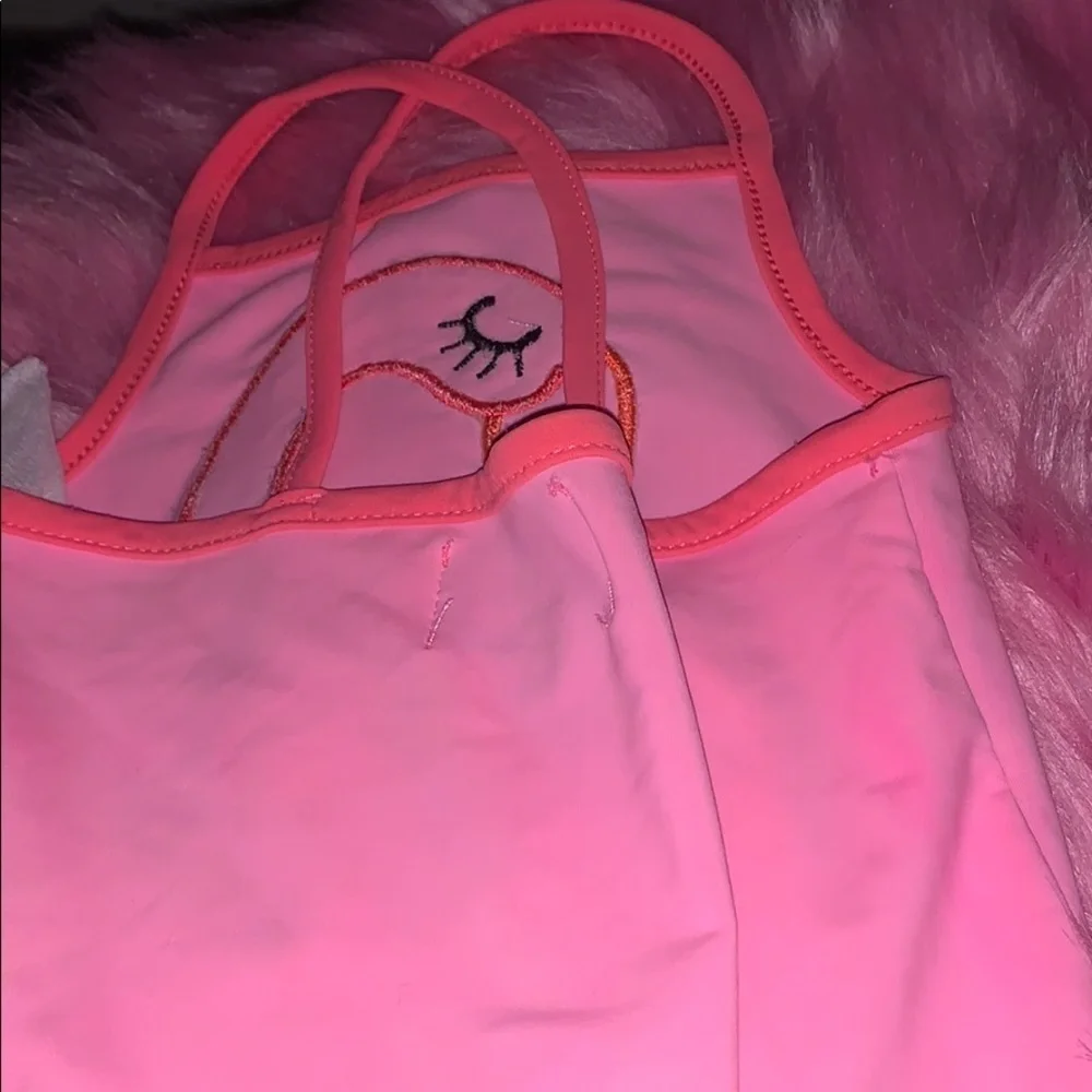 Mud pie pink flamigo bathing suit 24 …